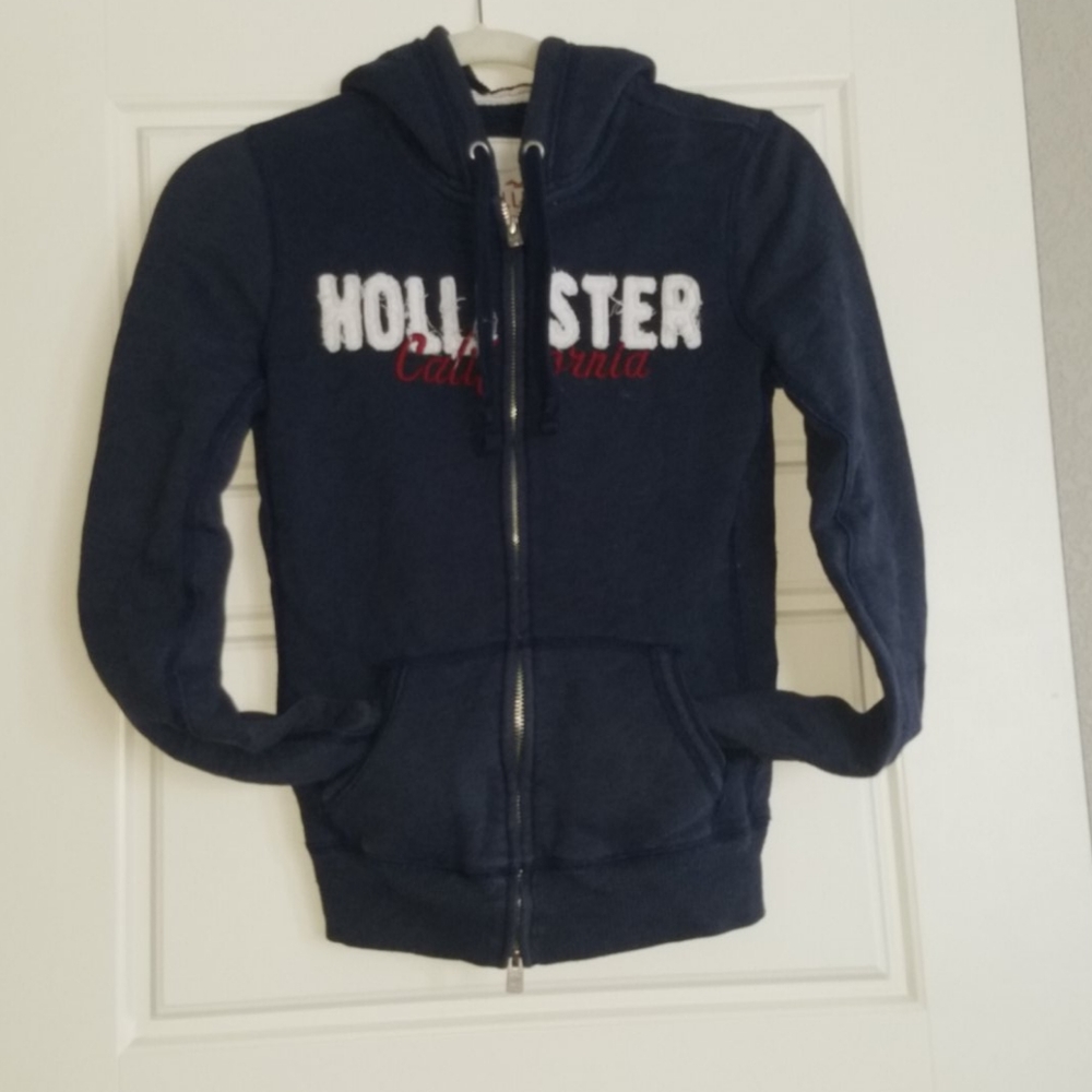 Hollister zip up jacket